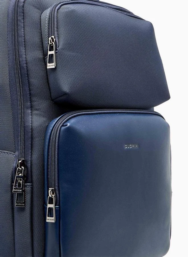 دوتشيني Men Textured Backpack